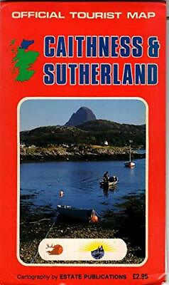 #ad Caithness and Sutherland Official T... by Estate Publications Sheet map folded $10.25