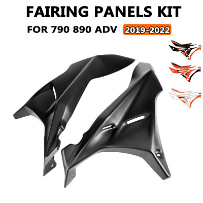 #ad For 2019 2022 790 890 ADV Adventure R S Fairings Side Panels Cover Deflector Kit $197.00