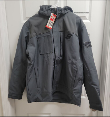 #ad SNAP ON TOOLS HOODED JACKET INSULATED WINTER COAT ZIP UP 2022 GRAY NEW SMALL $149.99