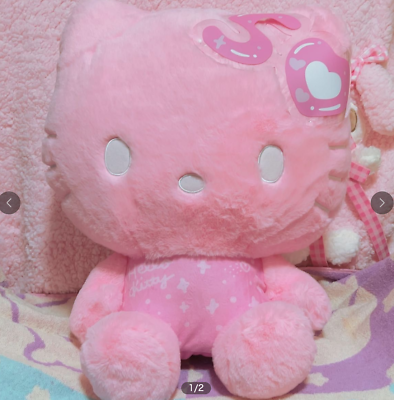 #ad Hello Kitty Plush doll 50th Anniversary Pink 42cm 2024 EIKOH $60.95