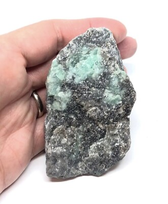 #ad Genuine Emerald Rough Stone From Brazil 158g $34.99