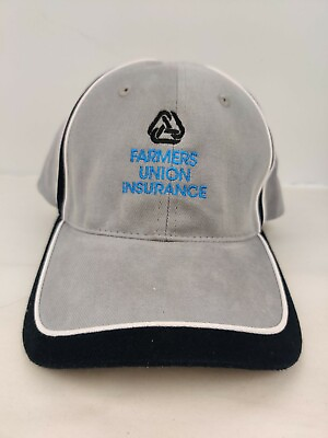 #ad Vintage Farmer Union Farm Seed AG Trucker Hat Dad Cap NWOT NOS $14.00