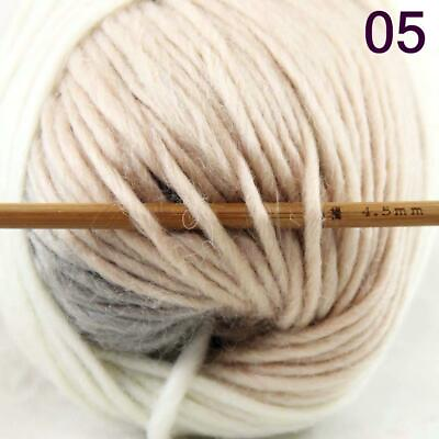 #ad AIPYARN 1BallX50gr Chunky Hand Shawls Rainbow Wool Knitting Crochet Yarn 05 C $15.65