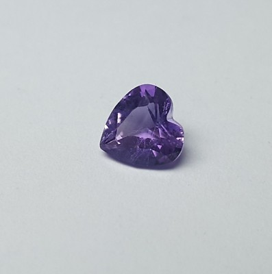 #ad Heart shaped amethyst. 6x6mm heart shaped faceted purple amethyst. $8.99