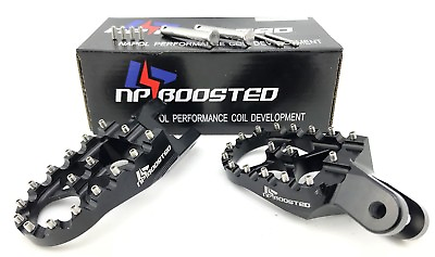 #ad FITS Adventure Sports CRF1000L Africa Twin Foot pegs WIDE Anodized Billet Alloy $89.95