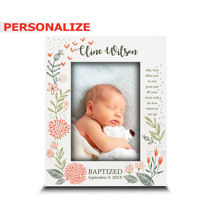 #ad PERSONALIZE Baby Blessings Baptism Gift Christening Gift Baby Girl Boy Baptism $29.95