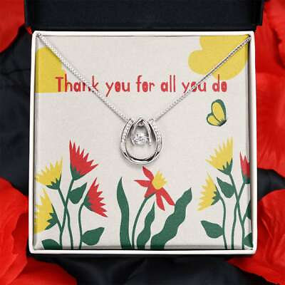 #ad Thank You for All You Do Necklace Gift Jewelry Gift Hero Gift Thank you Gifts $69.95