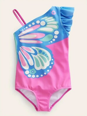 #ad #ad NEW Boutique Butterfly Girls Swimsuit Bathing Suit $10.39