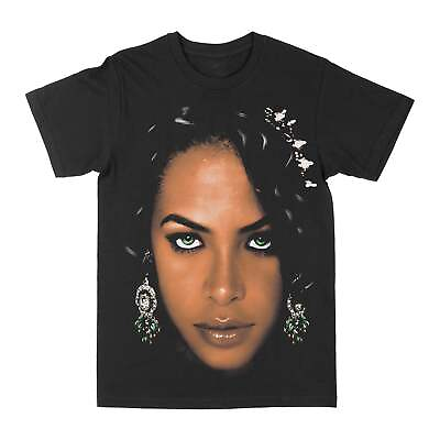 #ad Aaliyah quot;Big Facequot; Graphic Tee $18.89