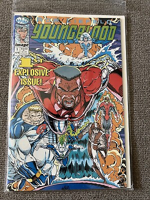 #ad Youngblood Comic 1st Issue 1992 Image $22.99