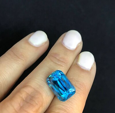 #ad Certified 1 Ct Radiant Cut Natural Blue Diamond D Grade Color VVS1 1Free Gift $40.00