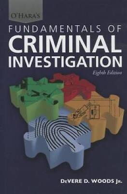 #ad Oharas Fundamentals of Criminal Investigation Hardcover GOOD $58.86