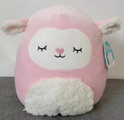 #ad Squishmallow Elsa pink Lamb 12quot; Canadian EXCLUSIVE Easter plush gift toy NEW HTF $98.54