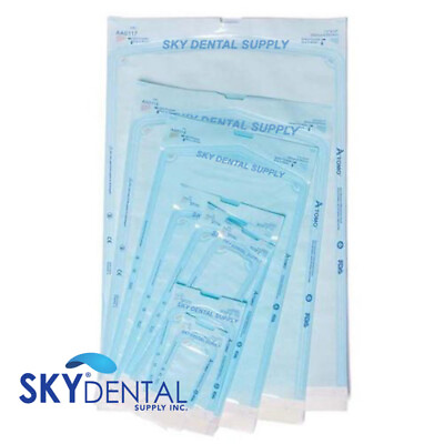 Sterilization Bag Pouches Dental Medical Self Seal Pouch Autoclave up to 4000 $349.00