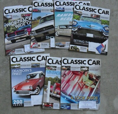#ad Lot of 7 Different Hemmings Classic Car Magazines 2020 2021 $35.00