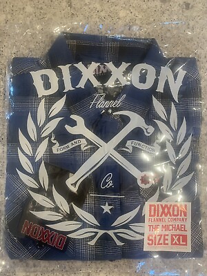 Dixxon Flannel Co. “The Michael” WOMEN’s XL SOLD OUT NIB LIMITED $90.00