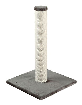 #ad TRIXIE Parla Sisal 24.5quot; Cat Scratching Post with Plush Base Gray. $16.71