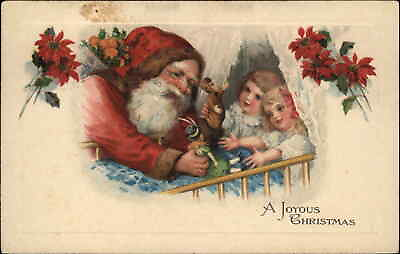 #ad Christmas Santa Claus Sweet Santa Claus amp; Children Winsch c1910 Postcard $12.57