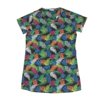 #ad EnjoyNight Womens Pullover Sleep Shirt Size 2XL Multicolor Floral Print $7.89