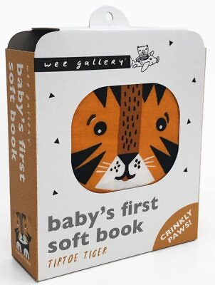 #ad Tiptoe Tiger : Baby#x27;s First Soft Book Hardcover by Sajnani Surya ILT Bra... $15.92