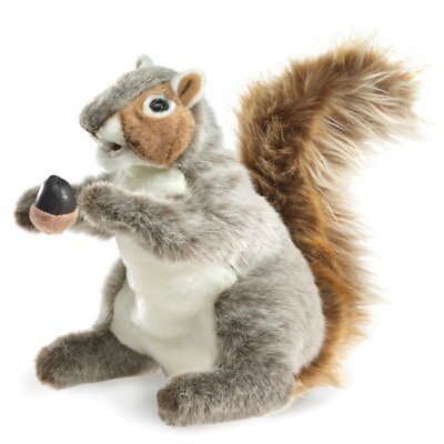 #ad Folkmanis Puppets #2553 Gray Squirrel Hand Puppet $39.99