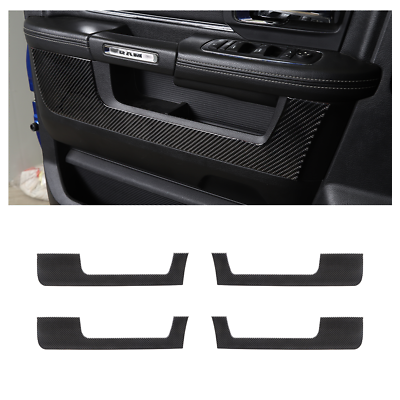 #ad Interior Door Handle Frame Trim Decals Decor Sticker for Dodge Ram 1500 2010 15 $162.99