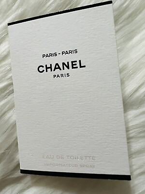#ad #ad 1 X CHANEL PARIS PARIS 0.05oz 1.5ml EDT Spray Perfume Samples NEW $11.99