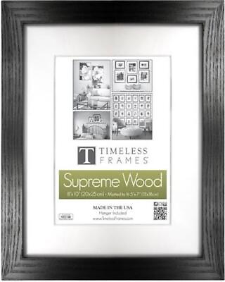 #ad Timeless Frames 73223 Regal Black Wall Frame 8 x 12 in. $4.86