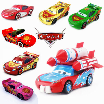 #ad Disney Pixar Cars Lot Lightning McQueen 1:55 Diecast Model Car Toys Gift for Boy $7.69
