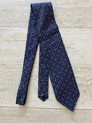 #ad Fabris Venezia Mens Formal Blue Necktie Neck Tie $11.00