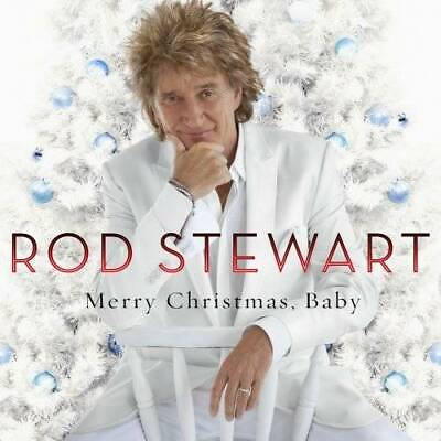 #ad Merry Christmas Baby Audio CD By Rod Stewart VERY GOOD $4.23