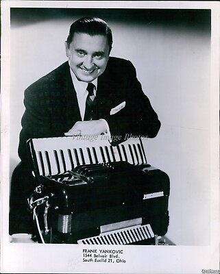 #ad 1959 Frank Yankovic Polka King Bandleader Musician Photo 8X10 $19.99