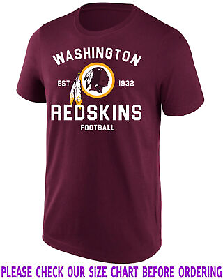 Washington Redskins Football Est 1932 Maroon T Shirt Unisex Gift Fan S 3XL $21.99