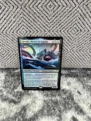 #ad Gyruda Doom of Depths MTG Ikoria Rare Foil NM x1 Magic Card $1.69