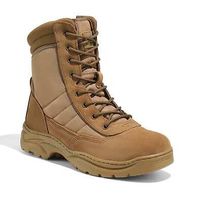 #ad US Brand New Men#x27;s Military Boots Army Combat Boots Tactical Boots Size 6.5 15 $62.99