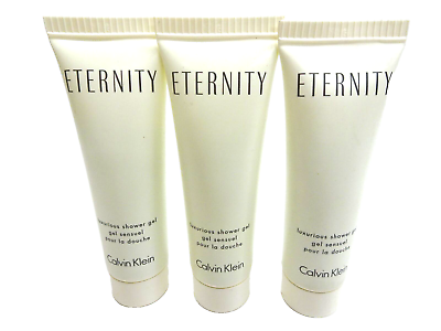 #ad Eternity for Woman by Calvin Klein Eternity Luxurious Shower Gel 1 oz LOT OF 3 $20.00