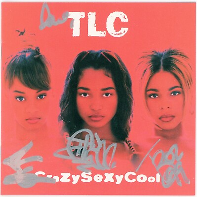 #ad TLC w Lisa quot;Left Eyequot; Lopes Signed CrazySexyCool Autographed Album JSA LOA $1995.00