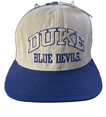 #ad Vintage Rare Duke Blue Devils Hat Cap Snapback Made In The USA NWT $17.50