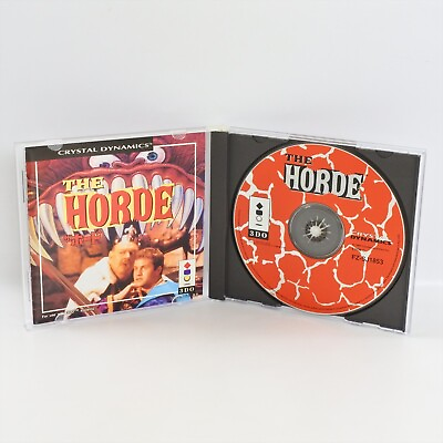 #ad THE HORDE Dreamcast Sega 2119 dc $24.00