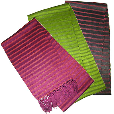 #ad NEW Handwoven Cotton Scarves from Guatemala Fair Trade $35.50