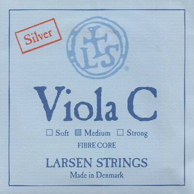 #ad Larsen Viola C String silver synthetic: Medium $60.00