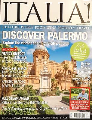 #ad Italia Magazine April May 2024 Discover Palermo Explore The Vibrant Charm $31.00