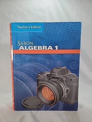 #ad Saxon Algebra 1 Teacher’s Edition 2009 Edition High School Math $129.95