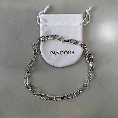 #ad PANDORA Necklace Me Link Chain Silver FREE amp; FAST SHIPPING GBP 24.00