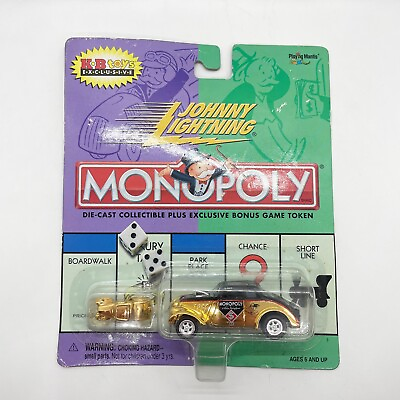 #ad Johnny Lightning Monopoly 1933 Willys Gold Car KB Toys Coupe $9.99