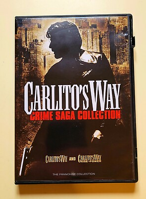 #ad Carlito#x27;s Way Crime Saga Collection DVD 2 Movies Al Pacino Sean Penn Free Shipp. $7.20