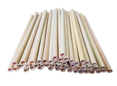 #ad Bamboo Straw 7 inch Natural Material Beverages Glasses Water Gift Tube x 100 $35.00