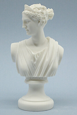 #ad Artemis Diana Bust Statue Greek Roman Mythology Goddess Sculpture $48.00