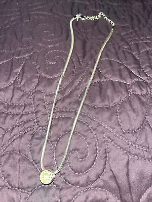 #ad vtg avon silver necklace 16 18 Inch Long $5.00