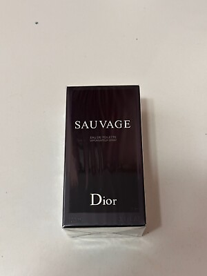 #ad Dior Sauvage Eau de Toilette 3.4 Oz 100ml Brand New Sealed In box Free $84.99